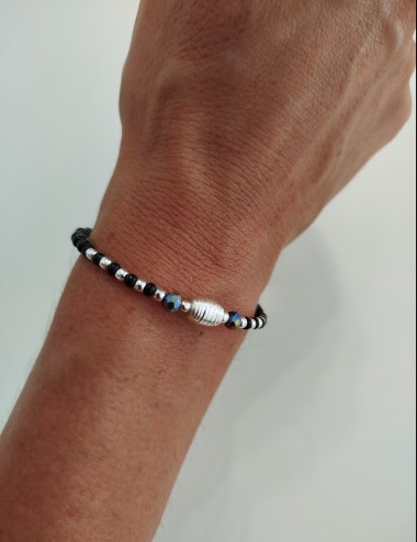 Pulsera de Cuentas Negras