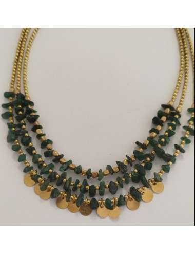 Collar Piedras Verde