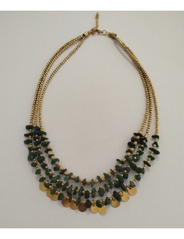 Collar Piedras Verde