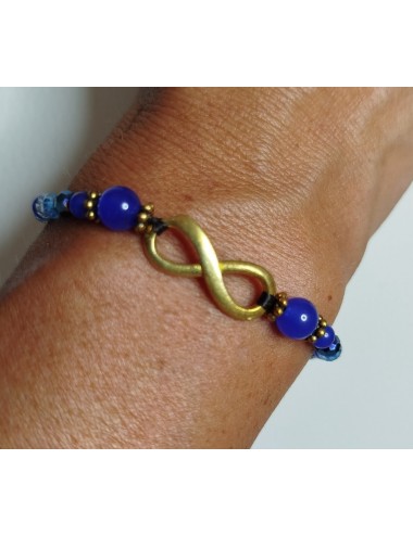 Pulseras Azul Infinito