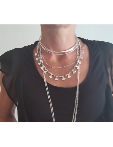 Collar Doble Colgantes Hacha