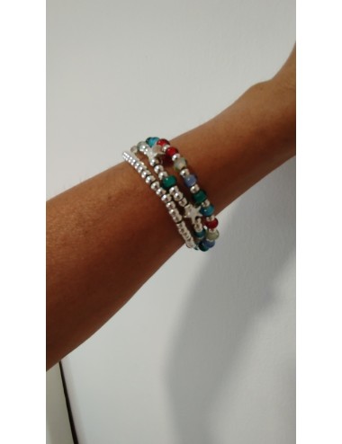 Pulsera Perlas y Estrellas