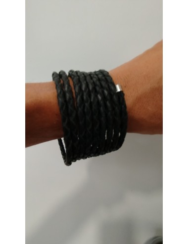 Pulsera en Espiral Cuero...