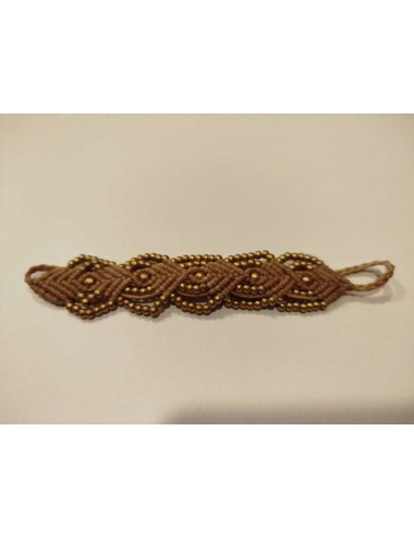 Pulsera de Macramé Beige...