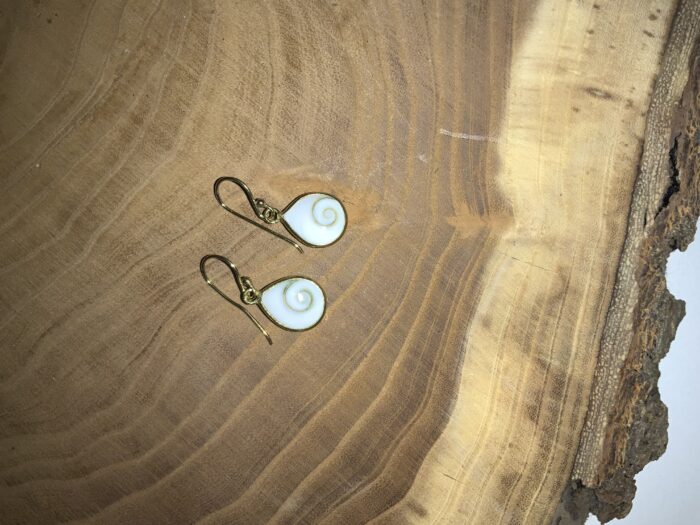 Pendientes Gota Concha