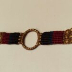 Pulsera Macramé círculo hueco