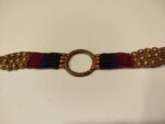 Pulsera Macramé círculo hueco