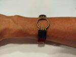 Pulsera Macramé círculo hueco