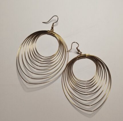 Pendientes Hilos Gota Invertida