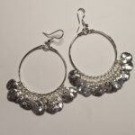 Pendientes Cascada Abanico Brillantes