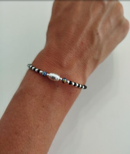 Pulsera de Cuentas Negras