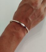 Pulsera de Cuentas Blanca