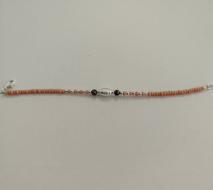 Pulsera de Cuentas Rosa