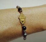 Pulseras Negra y Gris - Fatima