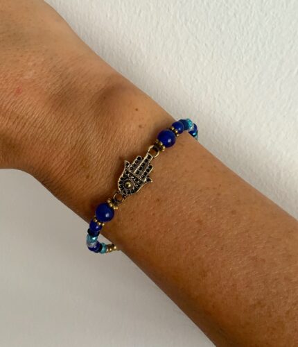 Pulseras Azul y Azul Claro - Fatima