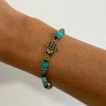 Pulseras Turquesa y Azul Claro - Fatima