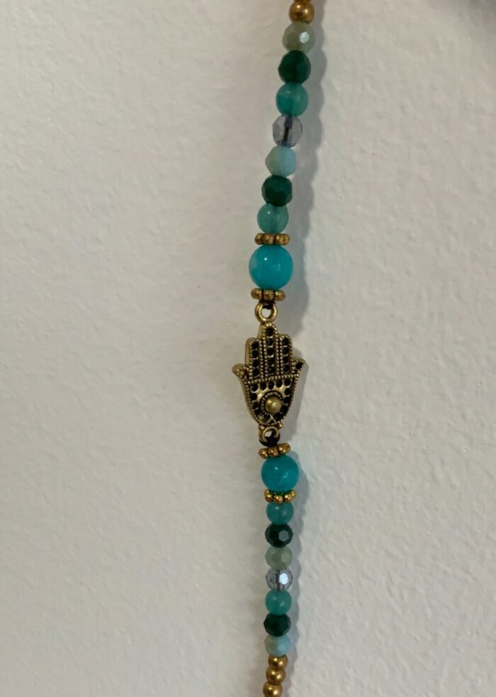 Pulseras Turquesa y Azul Claro - Fatima