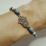 Pulseras Azul y Blanca- Fatima