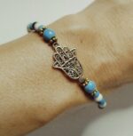 Pulseras Azul y Blanca- Fatima