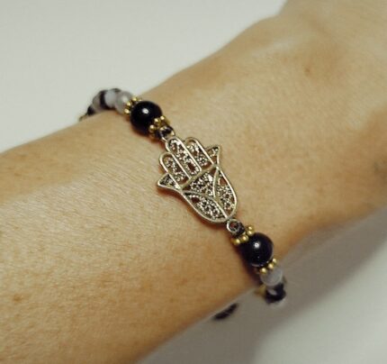 Pulseras Negro y Gris - Fatima