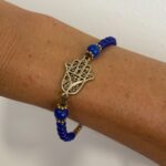 Pulseras Azul - Fatima 1,5cm