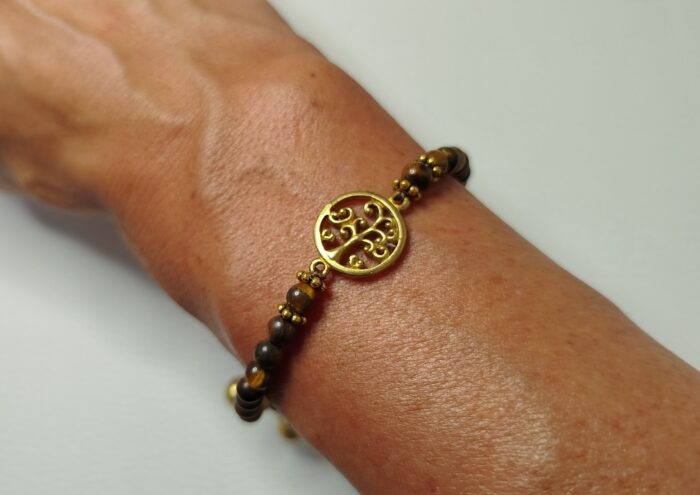 Pulseras Marrón Árbol Vida