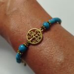 Pulseras Turquesa Árbol Vida