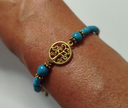 Pulseras Turquesa Árbol Vida
