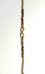 Pulseras Marrón Infinito