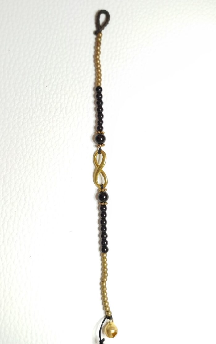 Pulsera Negra Infinito