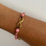 Pulsera Rosa Infinito