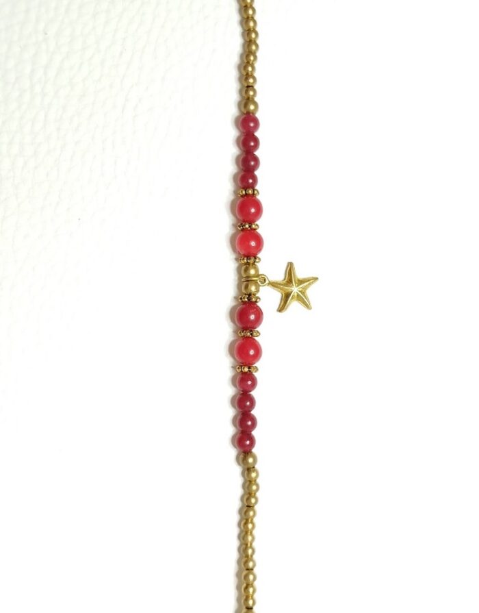 Pulsera Roja Estrella