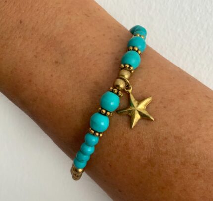 Pulsera Turquesa Estrella