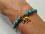 Pulseras Turquesa Elefante