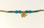 Pulseras Turquesa/Verde Elefante