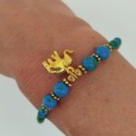 Pulseras Turquesa/Verde Elefante