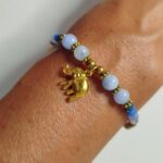 Pulseras Azul claro Elefante