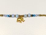 Pulseras Azul claro Elefante