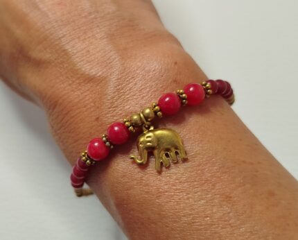 Pulseras Roja Elefante