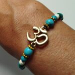 Pulseras Turquesa/Blanco OM