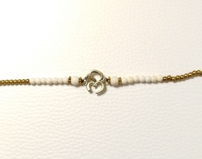 Pulseras Blanca OM