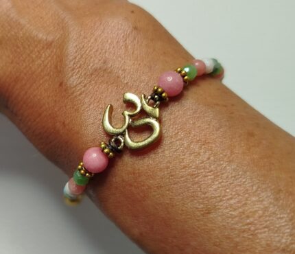 Pulseras Rosa/Blanca OM
