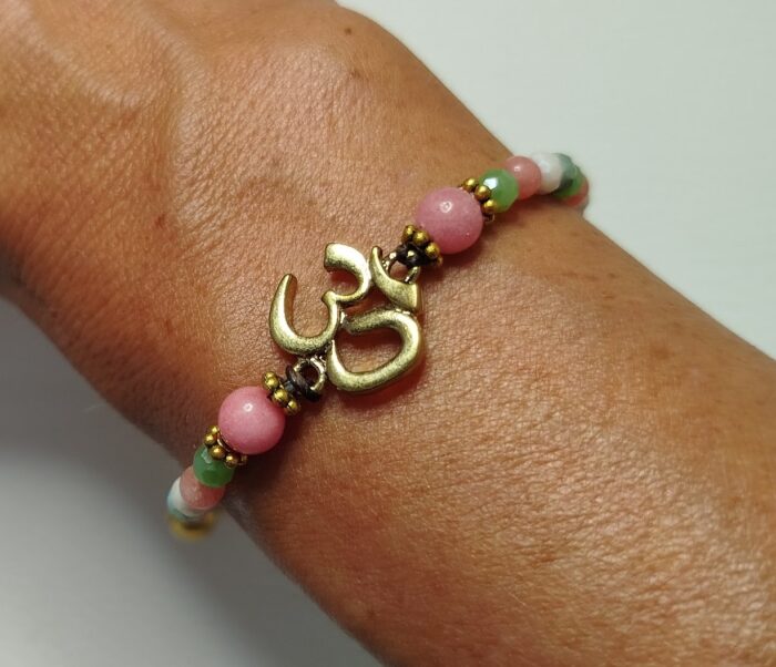 Pulseras Rosa/Blanca OM