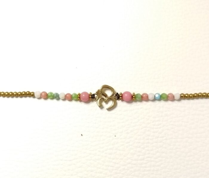 Pulseras Rosa/Blanca OM