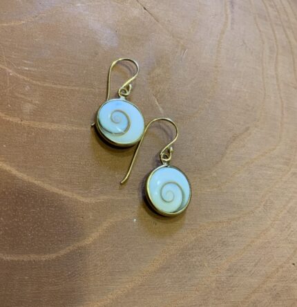 Pendientes Concha Circulares