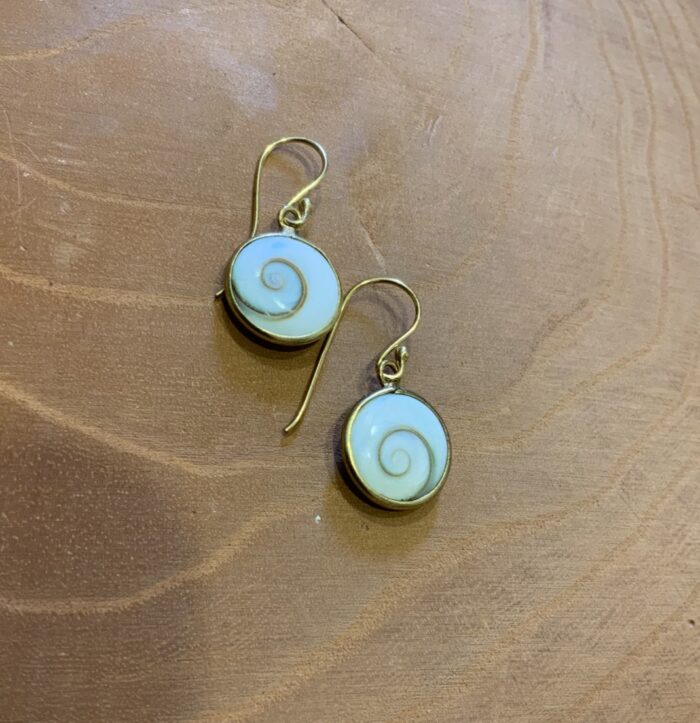 Pendientes Concha Circulares