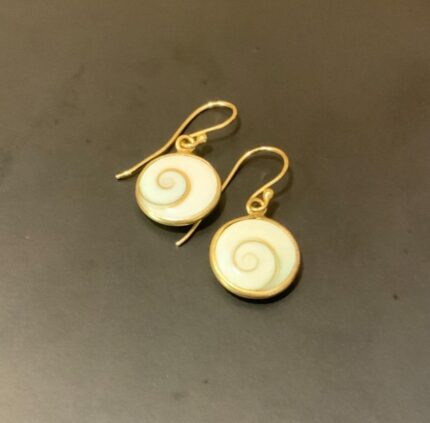 Pendientes Concha Circulares