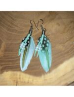 Pendientes Pluma