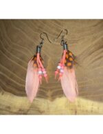 Pendientes Pluma