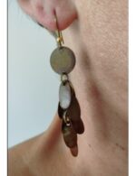 Pendientes Oriente Hojitas